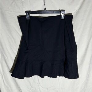 Vince Camuto Black Trumpet Mini Skirt for Cocktail